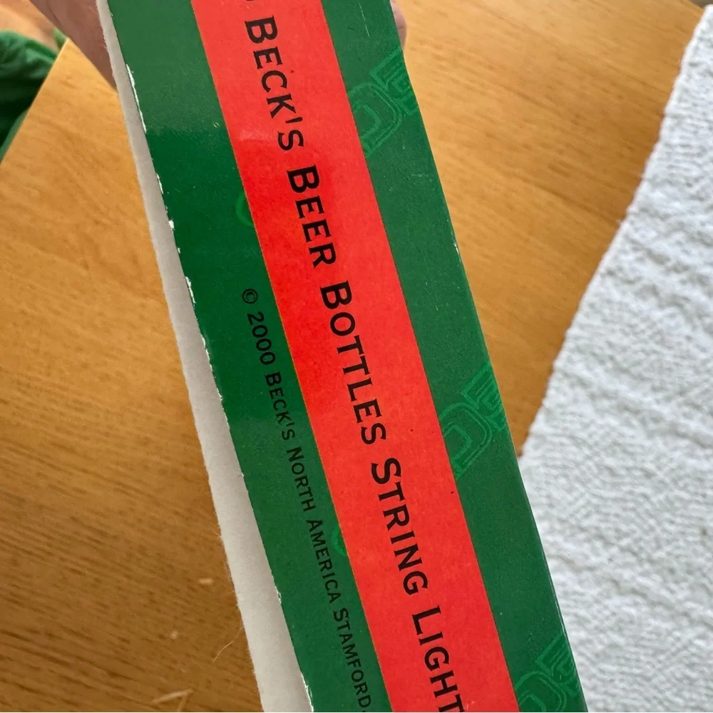 Beck's Green Bottle String Lights